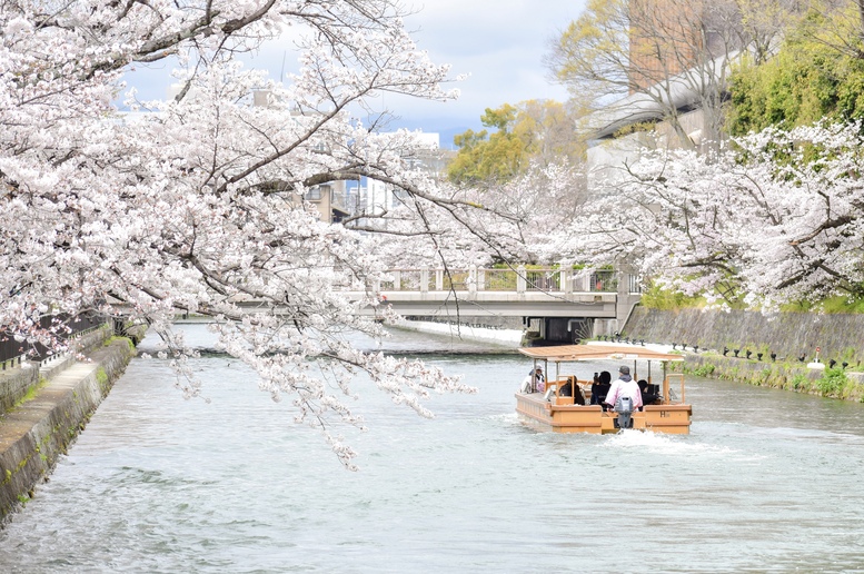 蹴上インクライン周辺の観光名所_春の京都の桜旅行_岡崎疏水と十石舟めぐり